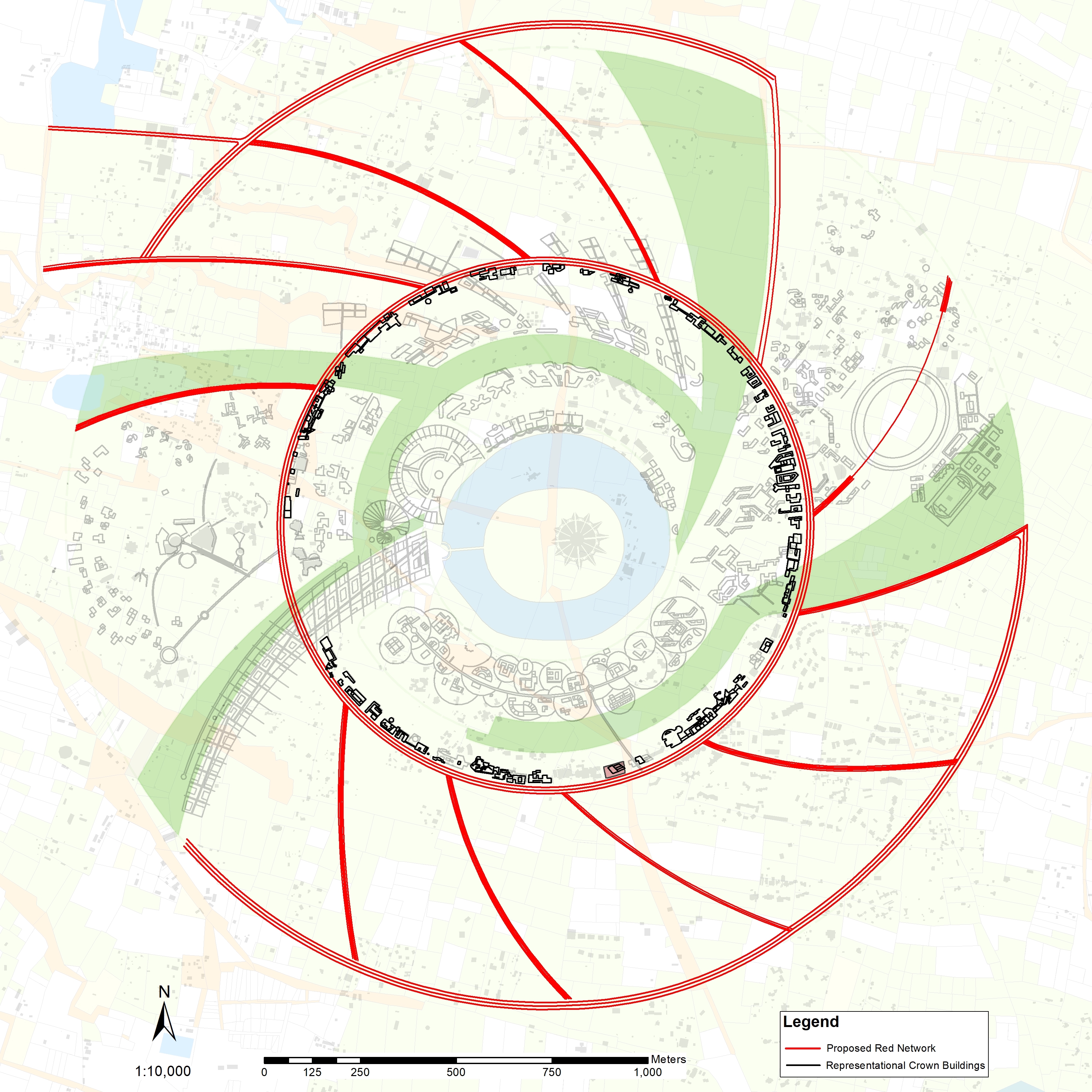 Origin of the Galaxy Plan’s Crown and Circulation Network – Auroville ...